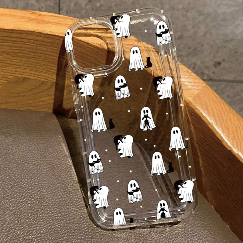 Apple Iphone 15 - Прозрачный чехол с принтом Western Halloween